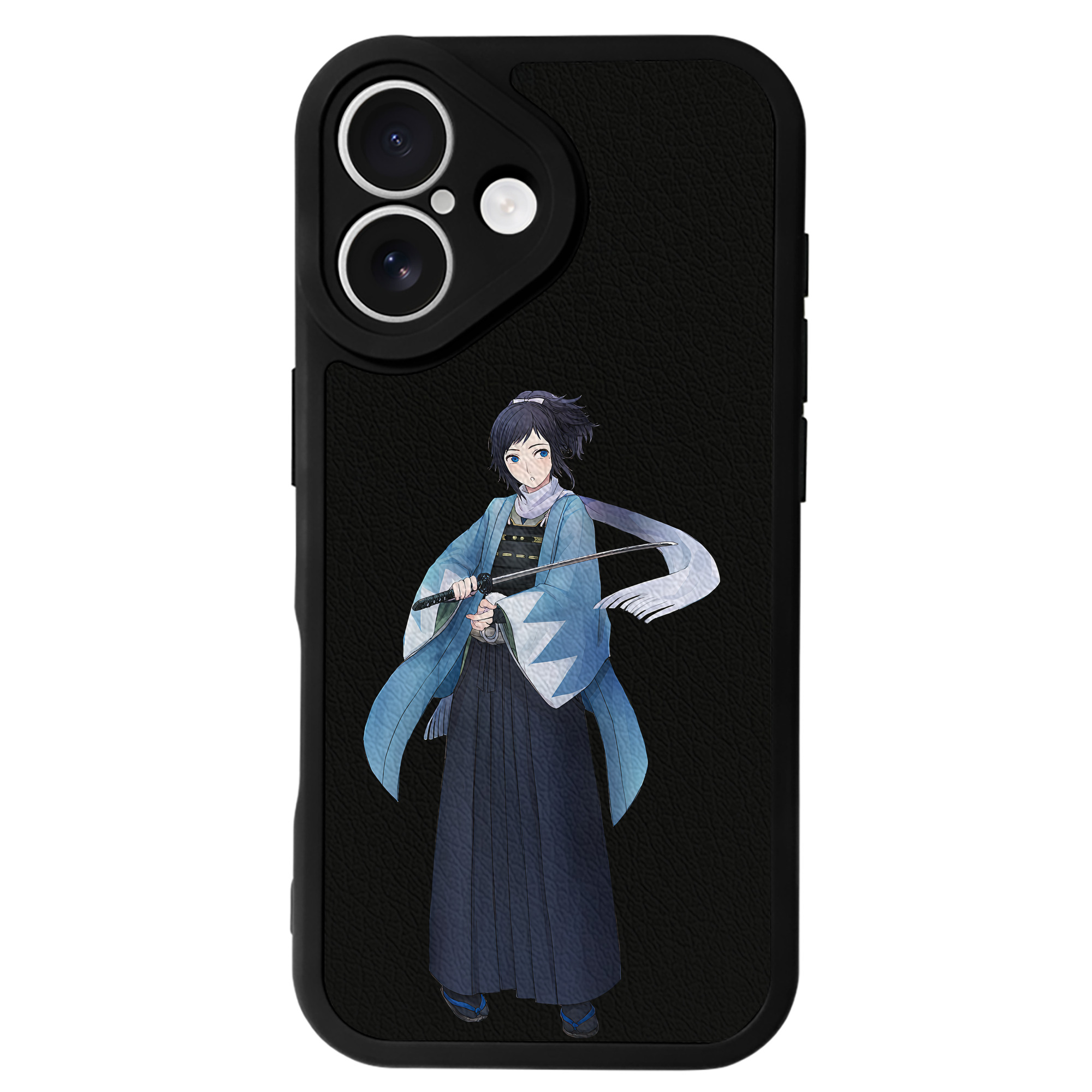 （画像用） 刀剣乱舞 Touken Ranbu 【iPhone 16シリーズ対応】シリコンスマホケース（レザー調） 材質：シリコン